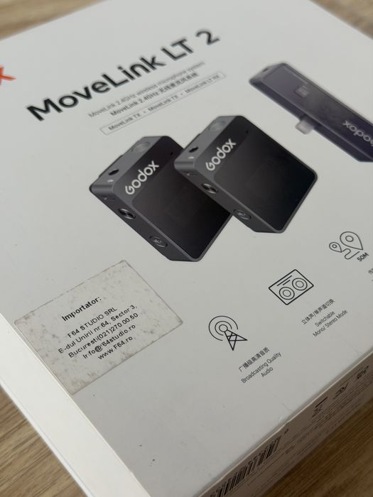 Lavaliere Godox MoveLink LT 2 LIGHTNING