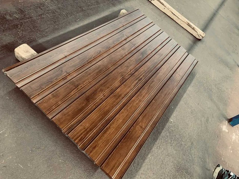 Профнастил под дерево