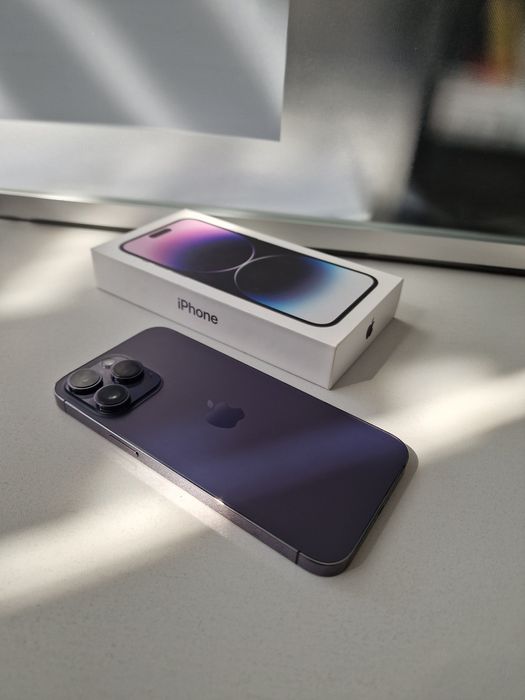 Iphone 14 Pro Max 128GB Purple. Zo'r holatda.  Kafolat beriladi!