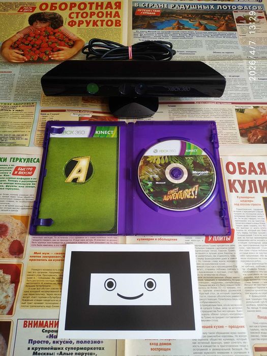 Сенсор Kinect XBOX 360 kinect adventures
