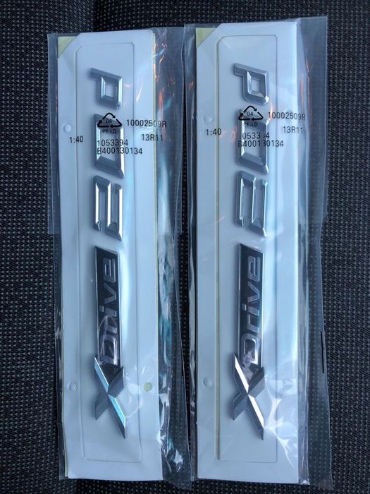 Stiker/Emblema/Logo Bmw Xdrive 18 20 23 25 30 40 50d d X1 X3 X5 X6 F25