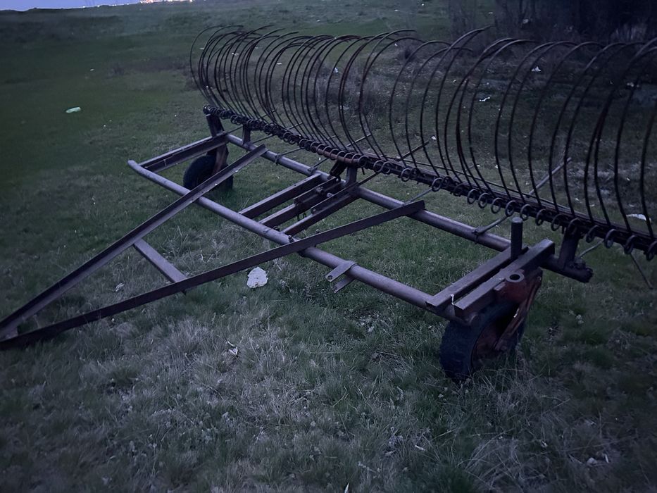 Сенокосилка и грабли