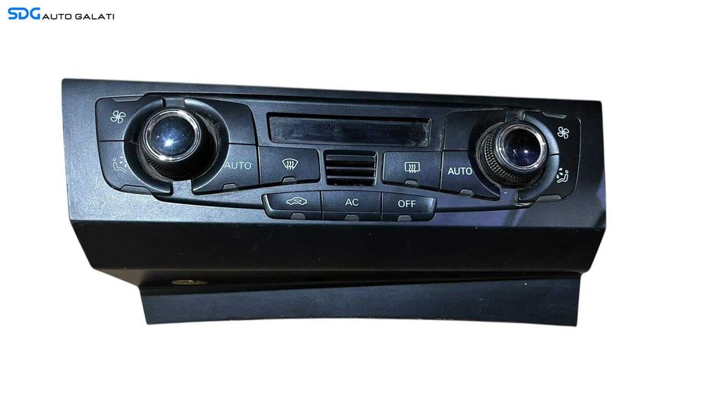 Panou Modul Unitate Comanda AC Aer Conditionat Clima Climatronic Volan Dreapta Audi A5 8T 2009 - 2016 Cod 8T2820043AF [LC0730]