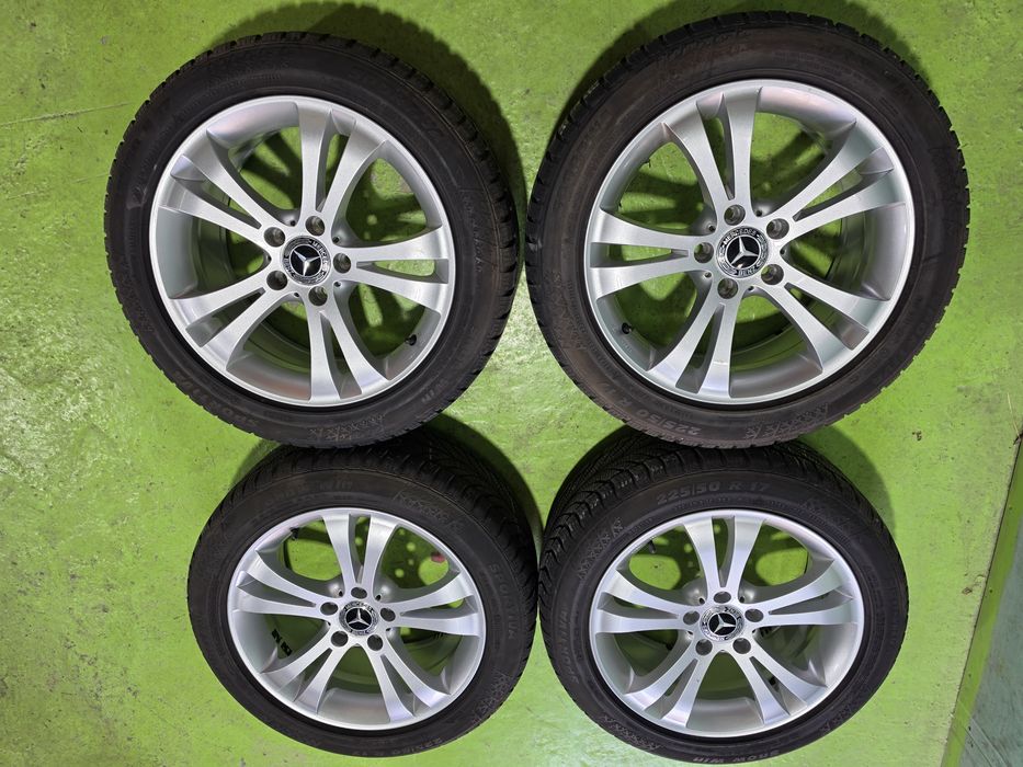 17 5x112 Mercedes лети джанти 5х112 Мерцедес