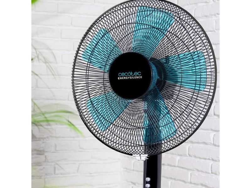 Стоящ Вентилатор Cecotec EnergySilence 510, Черен / Бял