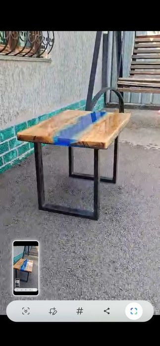 Столик из эпоксидной смолы