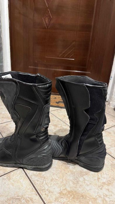 Cizme piele motocicleta No Fear marimea 41 protectii picioare m