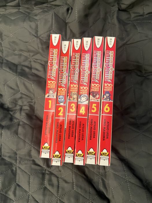 Carti manga fairytail 100 years quest vol 1-6
