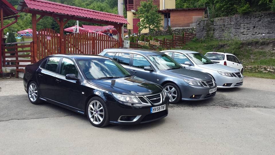 Vand stopuri spate (set 4 buc)) Saab 93 model 2008-2011 berlina