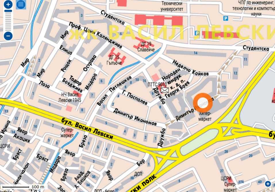 Паркомясто за МОТОР  кв. Левски - Планекс ВИВА