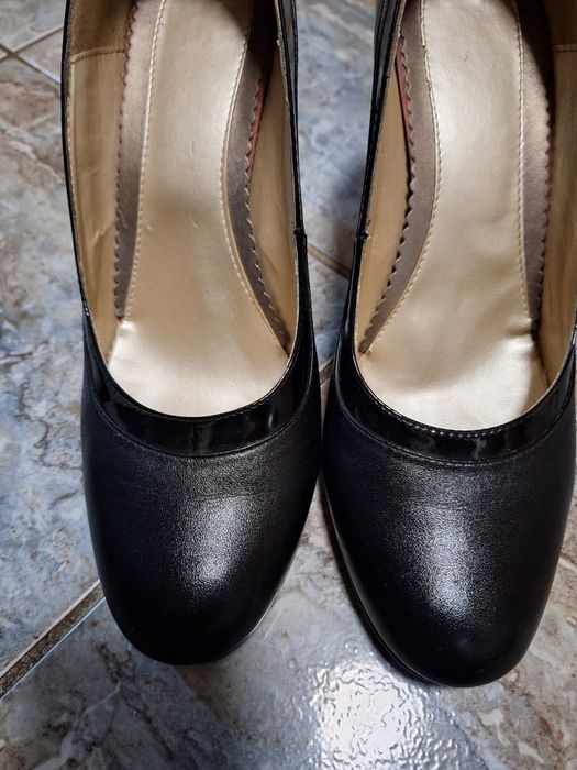 Pantofi piele naturala
