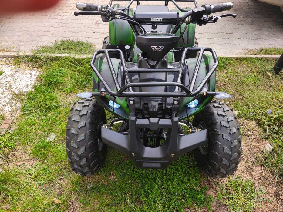 ATV electric HECHT 56150 Army aproape nou, garanție 2 ani + husă cadou