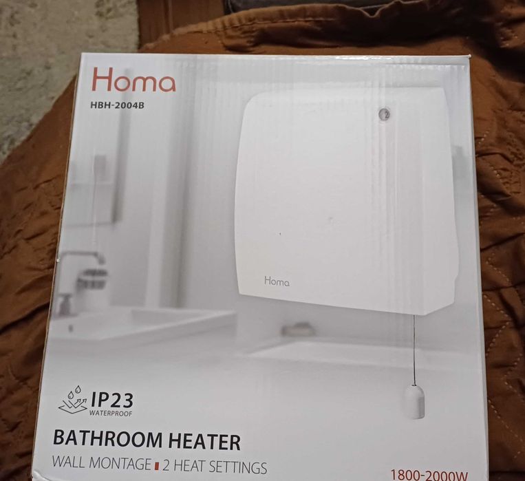 HOMA вентилаторна печка за стена