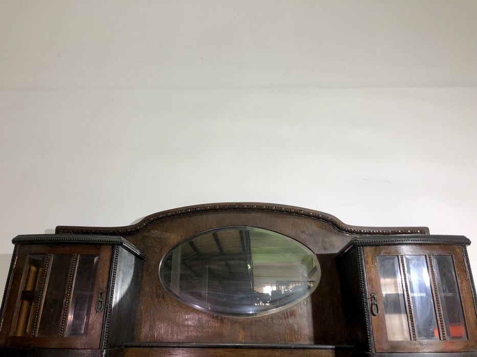 Servantă Vintage din Lemn Masiv; Bufet; Credenț; Dulap