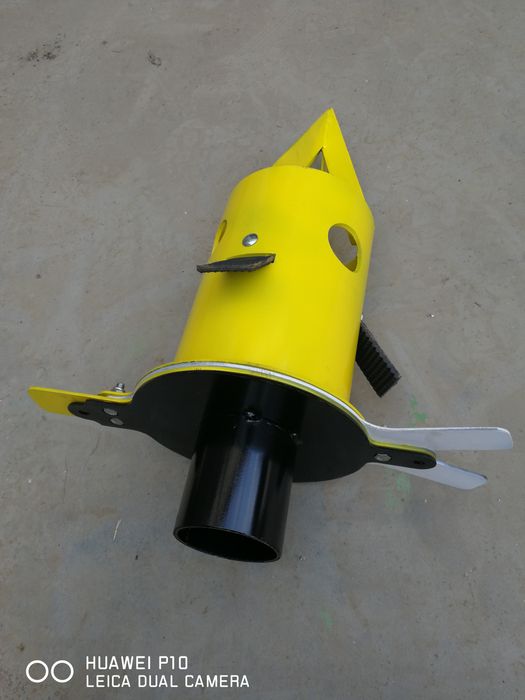 Dispozitiv golire saci azot  big bag cu adaptor pt furtun ,metalic