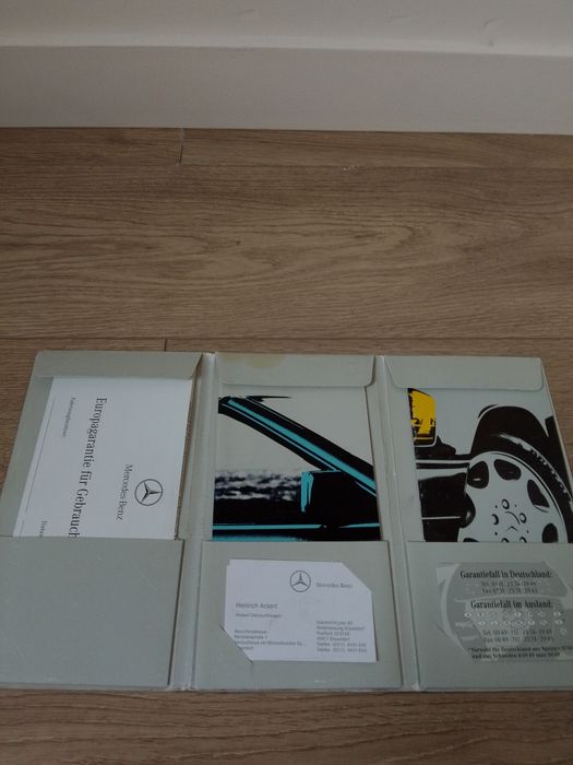Оригинальный документы Мерседес Бенза