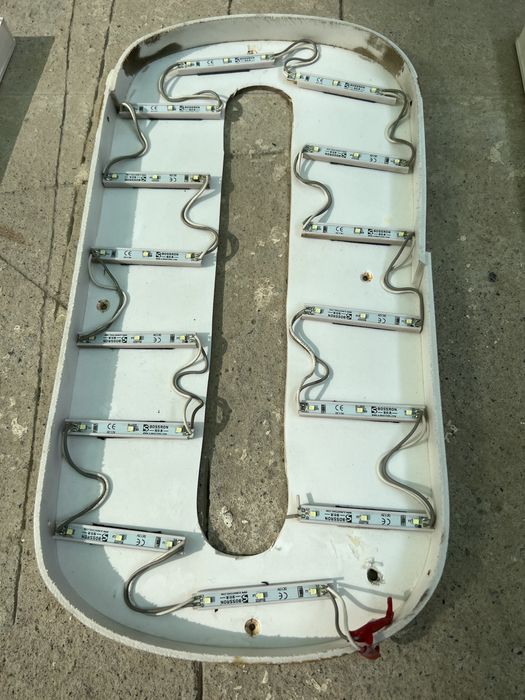 Светодиодные обьемные буквы б/у 2,5 млн