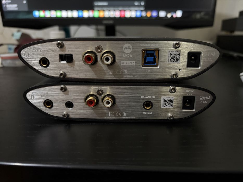 stack amplificator si dac  iFi zen can + ifi zen dac