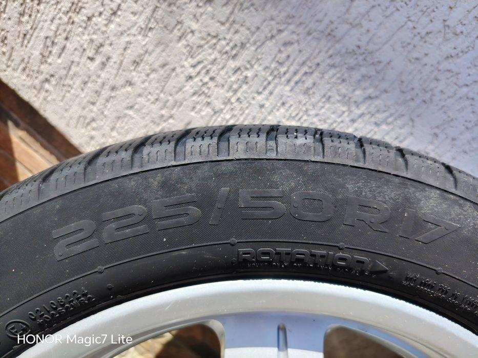 Jante aliaj R17 5x112 Audi Allroad A4 + anvelope 225/50r17