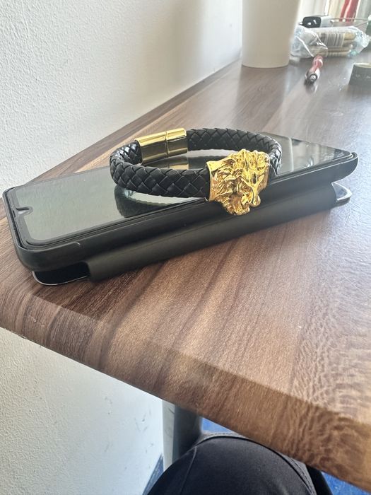 Bratara Cap de leu otel inoxidabil