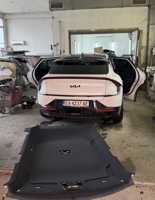 Претапициране на Авто-тавани/колонки/кори