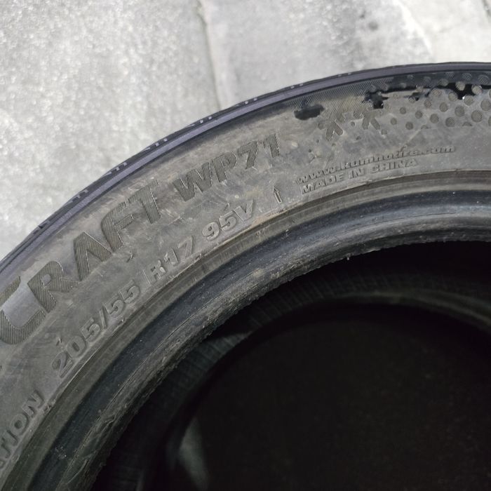 2x 205/55/17 M+S KUMHO Stare excelentă