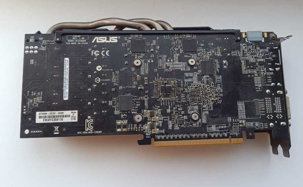 видеокарта Asus GTX 660