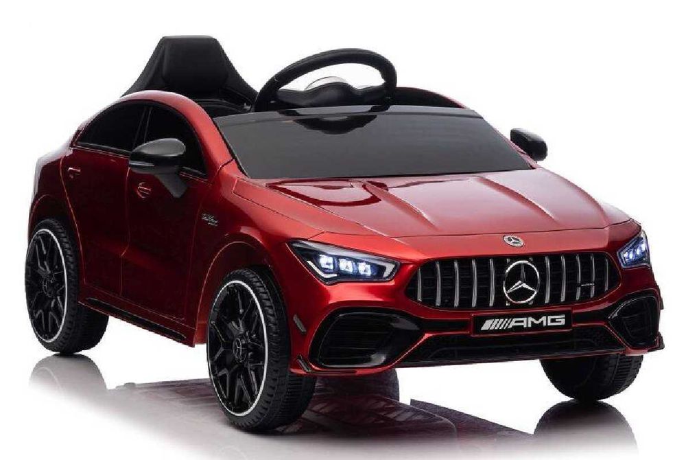 Акумулаторен КОЛА CLA45s 4X4 12V батерия,MP3,с меки гуми