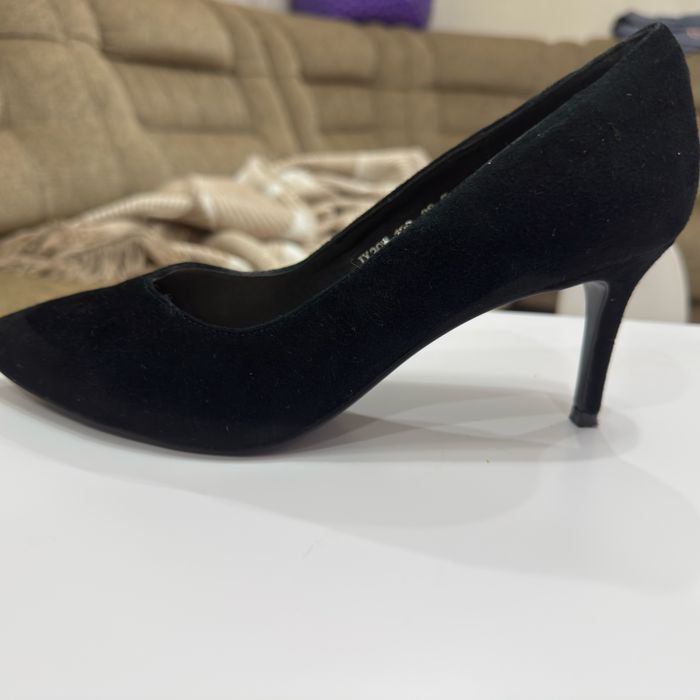 Туфли замша женские