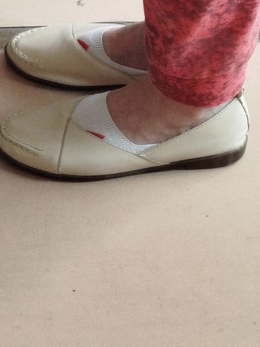 Балетки натуральная кожа