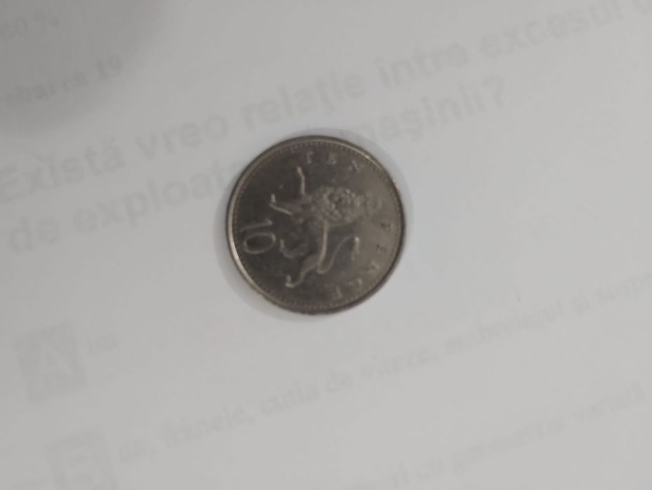 Monedă Regina Elisabeta 2 anul 1974