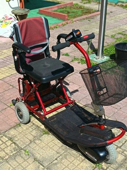 Tricicleta Scooter electric pentru persoane vârstnice/dizabilități carucior carut triciclu