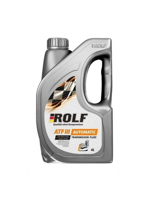 Трансмиссионное Масло ROLF ATF III 4L