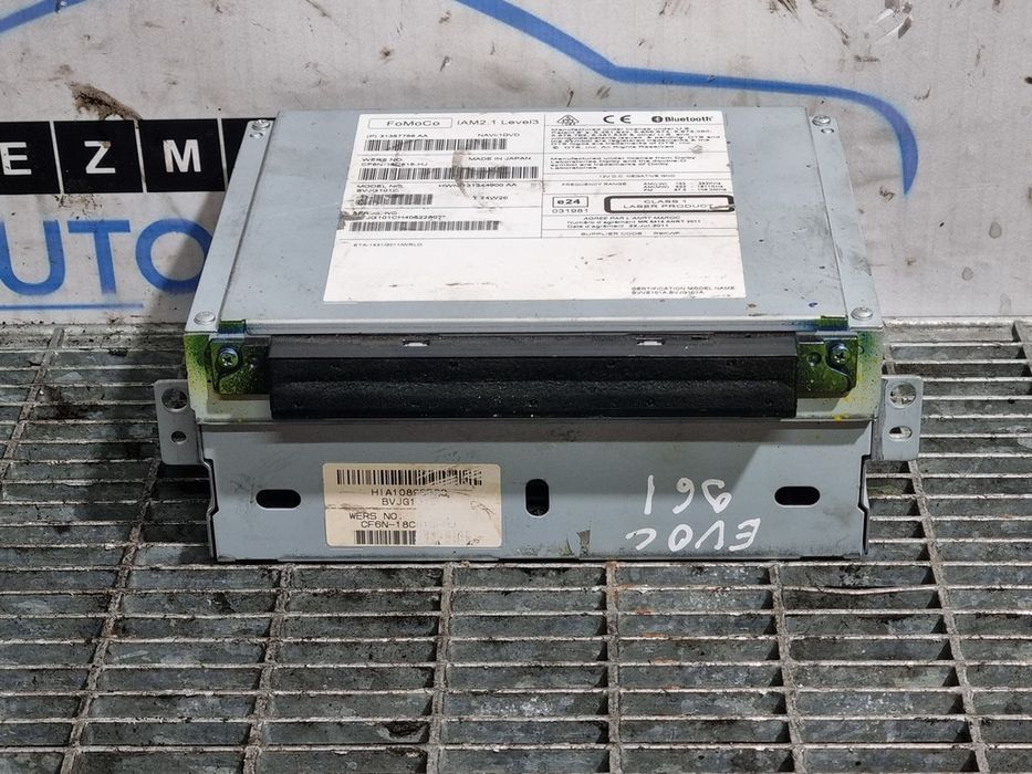 Cd player Land Rover Range Rover Evoque 2012 - 2015 (961) CF6N18C815HJ Garantie