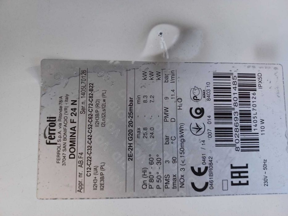 Centrala termica Ferroli Domina