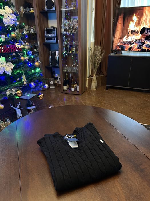 Pulover tricotat Polo Ralph Lauren M custom fit