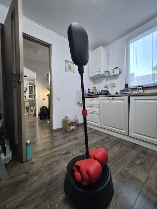Sac de box + două perechi de mănuși.