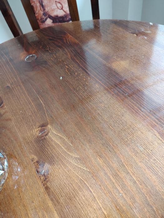 Трапезна разтегателна маса от масив