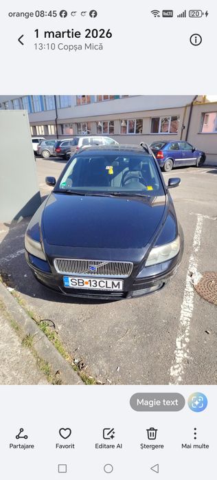 Vând Volvo V50.Si remorca 750 kg.Pret Volvo 2300.remorca 900 .
