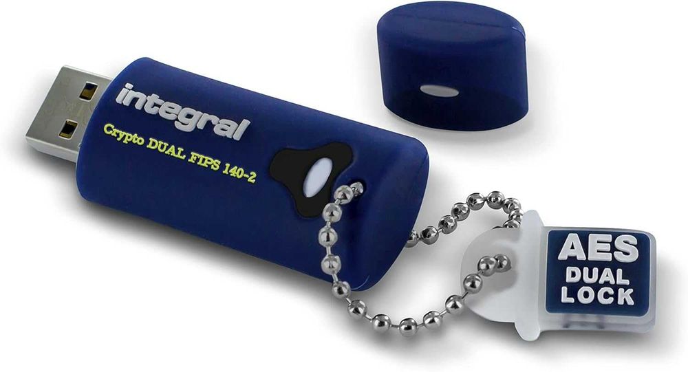 Integral Crypto-140-2 16GB USB 3.0 – криптирана флаш памет AES 256-bit