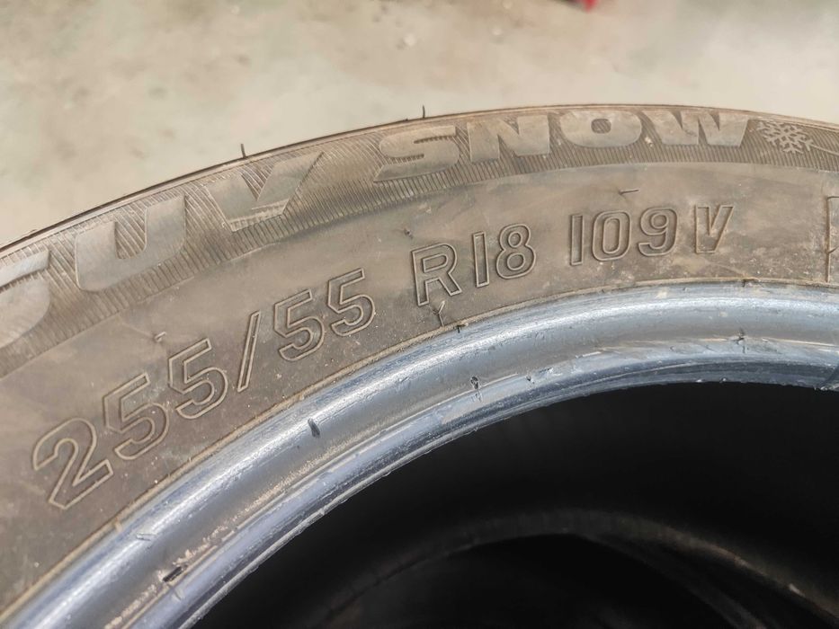 4бр.зимни гуми 255/55/18 Riken