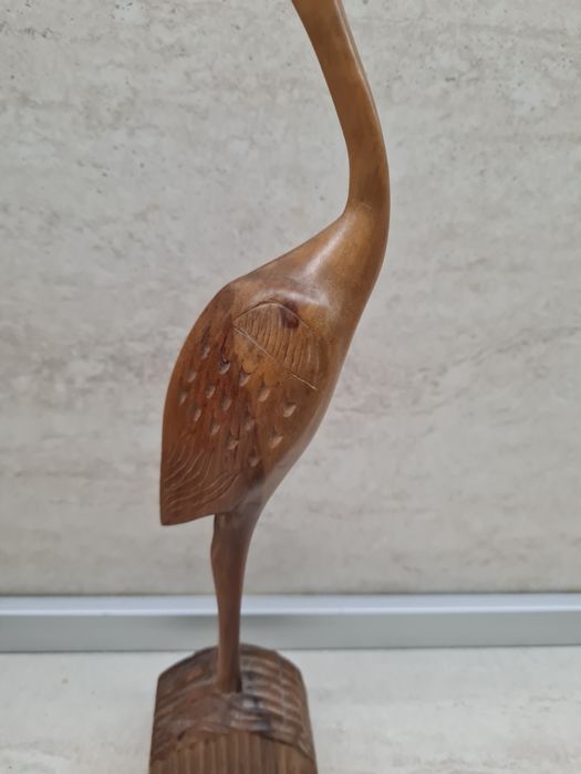 Дърворезба - дървена птица