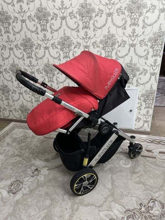 Продается мощная коляска baby ruler автолюлька 2 в 1