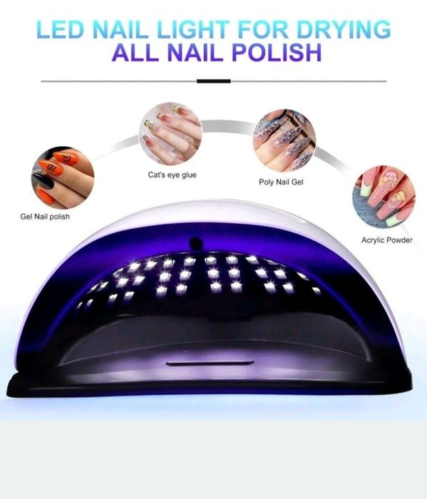 НOВО! Професионална лампа за маникюр SUN X16 MAX – 320 W – 72 LEDs.