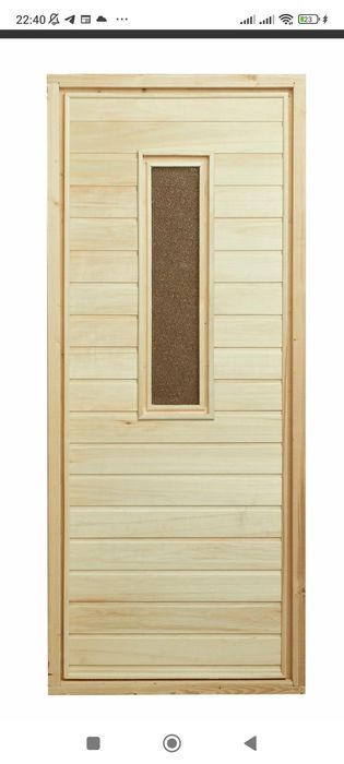 Деревянные двери для бань