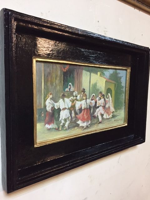 Tablou vechi,autentic...semnat!