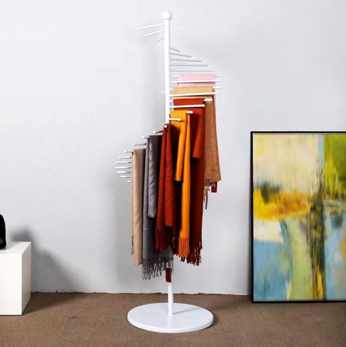 Гардеробная вешалка для платок, шарф, брюки и полотенце в 3х расцветка
