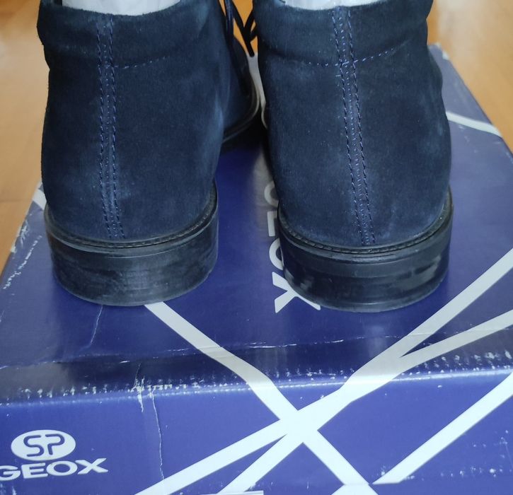 Ghete Geox/Noi in cutie/ piele naturala