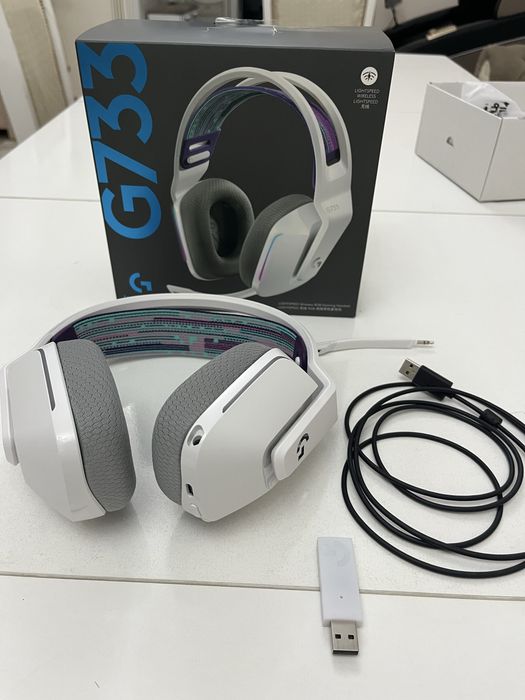 Наушники Logitech G733 LightSpeed белый