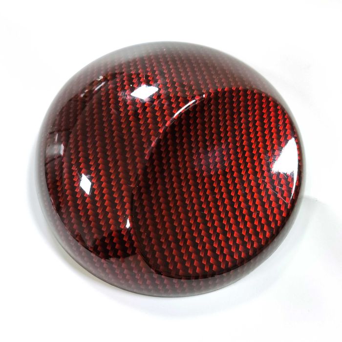 Folie Carbon PREMIUM 9D 1,5m x 1m, negru,rosu,portocaliu,verde,auriu